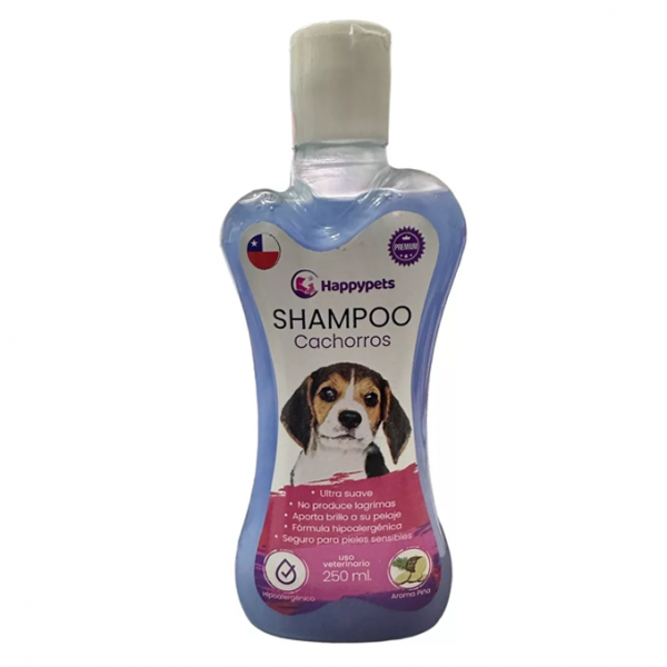 Shampoo Para Cachorros Perros 250ml. Happypets
